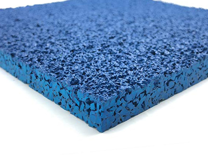 透气型塑胶面层（蓝色）